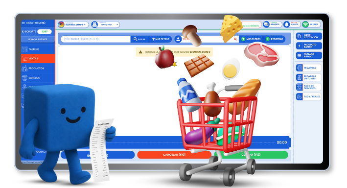 Plataforma de punto de venta Linnegocios para negocios