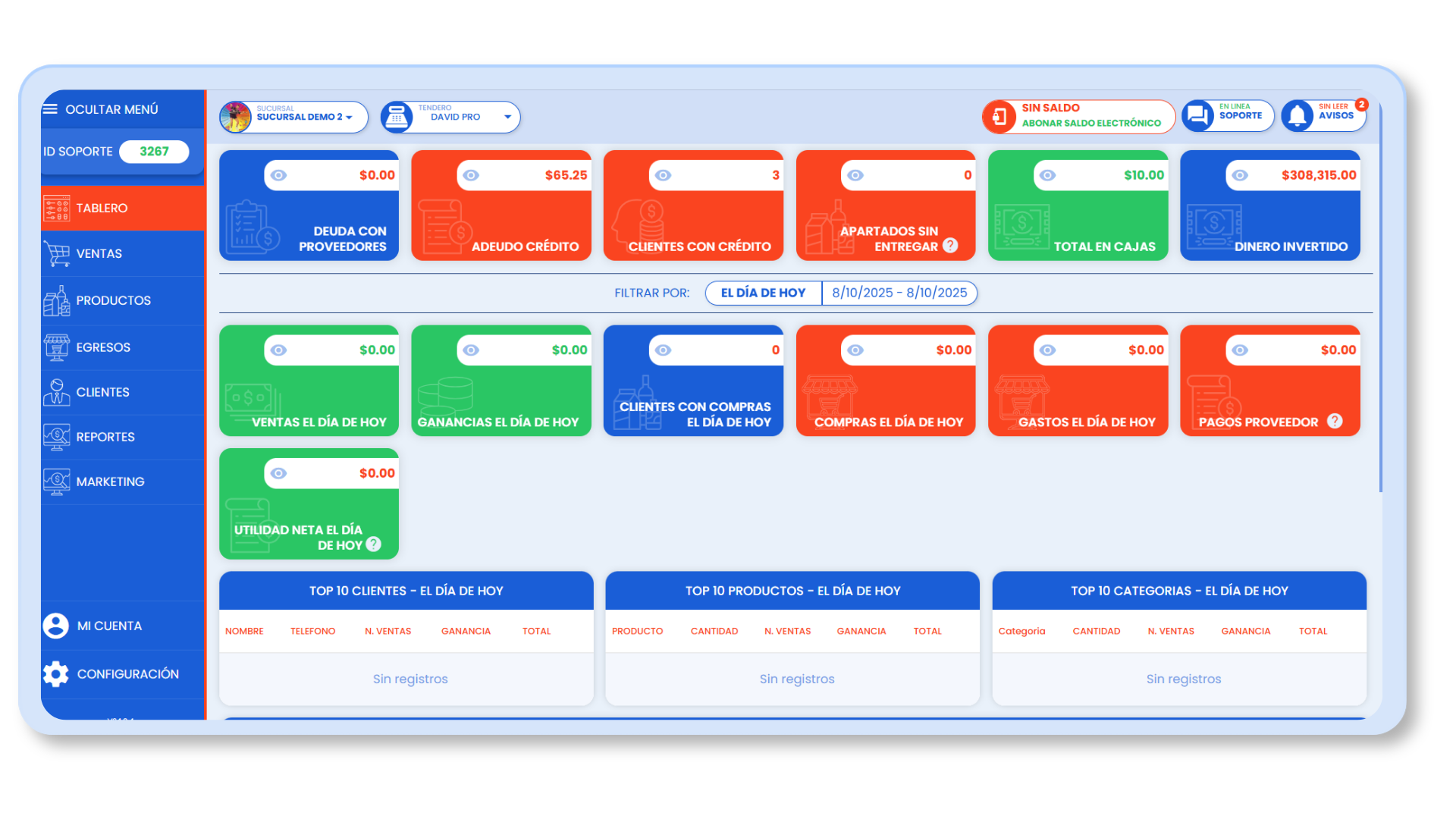 Corte de inventario con software punto de venta Linnegocios